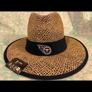 Mens new era Denver Broncos straw hat sz one size fits most